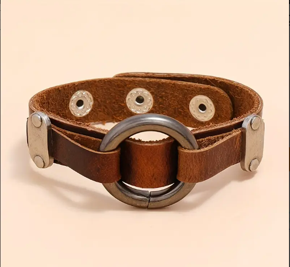 1 Bracelet Cuir Alliage de zinc
