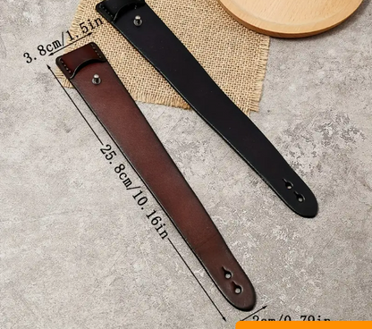 Lot de 2 Bracelets Style Rock Retro Cuir de Vâche